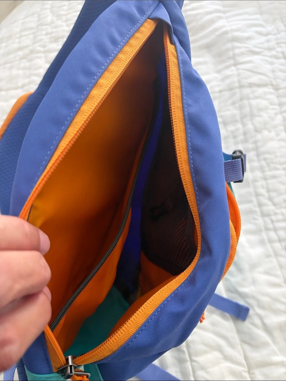 Vintage Patagonia Atom 8L Sling Bag Periwinkle & Mint